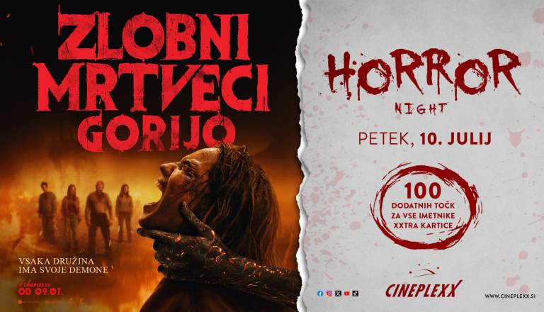 HORROR NIGHT ZLOBNI MRTVECI GORIJO