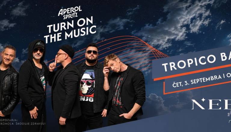 TROPICO BAND PREMIERNO V NEBU!