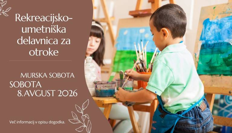 Rekreacijsko-umetniška delavnica za otroke