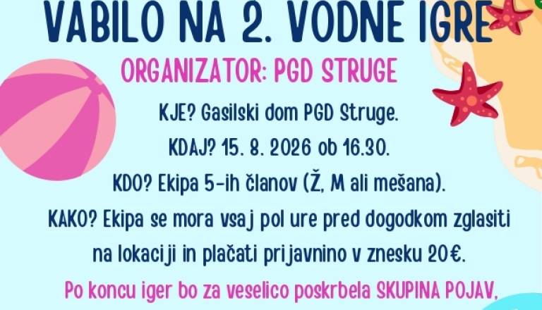 2. VODNE IGRE