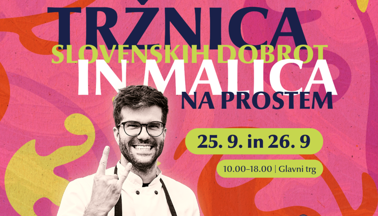 Tržnica slovenskih dobrot in malica na prostem