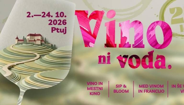 VINO NI VODA 2026: OD TRTE DO KOZARCA