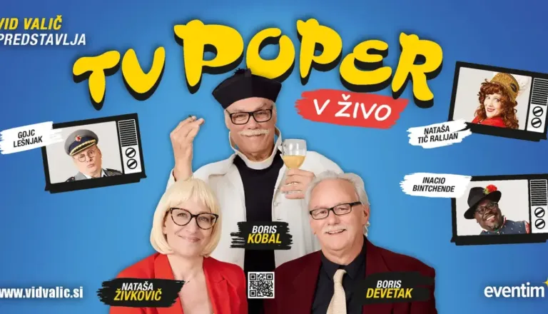 PREMIERA - VID VALIČ predstavlja : TV POPER v živo