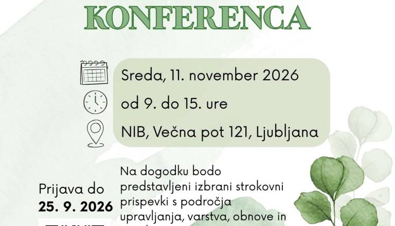 SLOVENSKA NARAVOVARSTVENA KONFERENCA