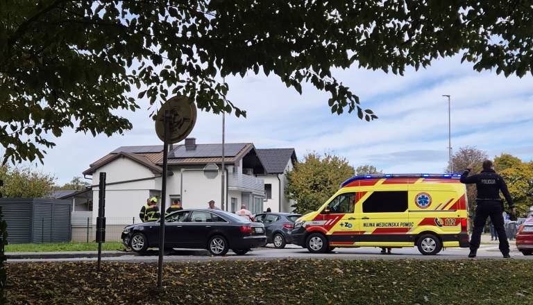 FOTO in VIDEO: Počilo v Murski Soboti, promet je oviran 