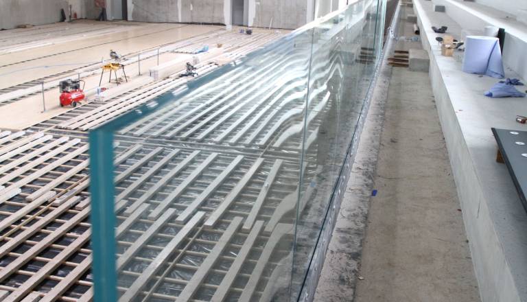 Gradnja športne dvorane v Trebnjem tik pred ciljno črto