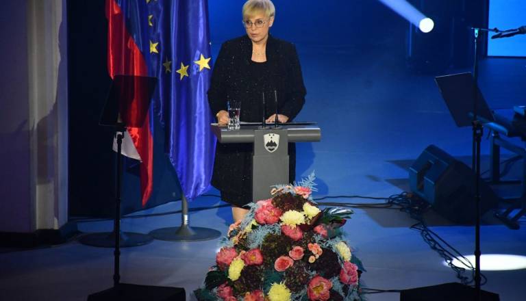 Predsednica države: Prava moč naroda ni v bogastvu ali vojski