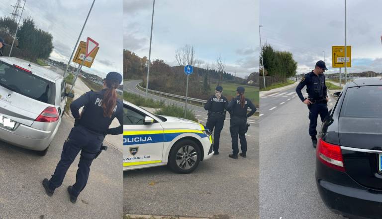 Okrepljena prisotnost policije v Novem mestu, cilj je umiritev razmer