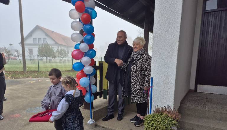 FOTO: V Martjancih odprli hibridni sistem ogrevanja z geotermalno toplotno črpalko