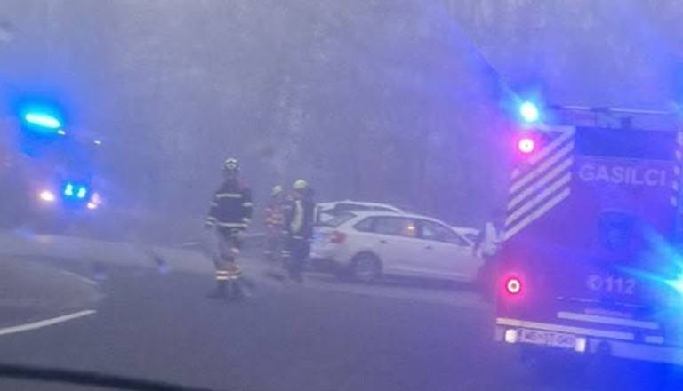 Na križišču Kuzma–Sotina nesreča, promet oviran
