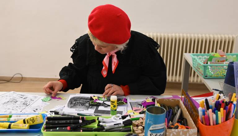 FOTO in VIDEO: V Murski Soboti ustvarjalno popoldne stripov, kolažev in filmske klasike