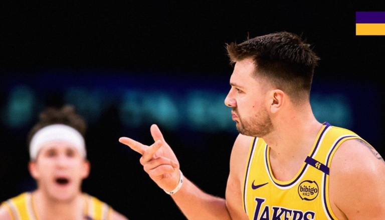 Dvojni dvojček Dončića za zmago Lakersov