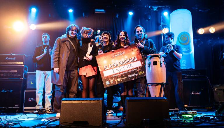 To je najboljši mladi band v Sloveniji: Šourock so osvojili Kreera