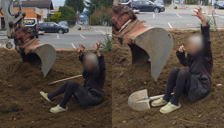 Spor zaradi zemljišč: Bagrist naj bi napadel starejšo žensko. Kaj pravijo v mariborskem podjetju?