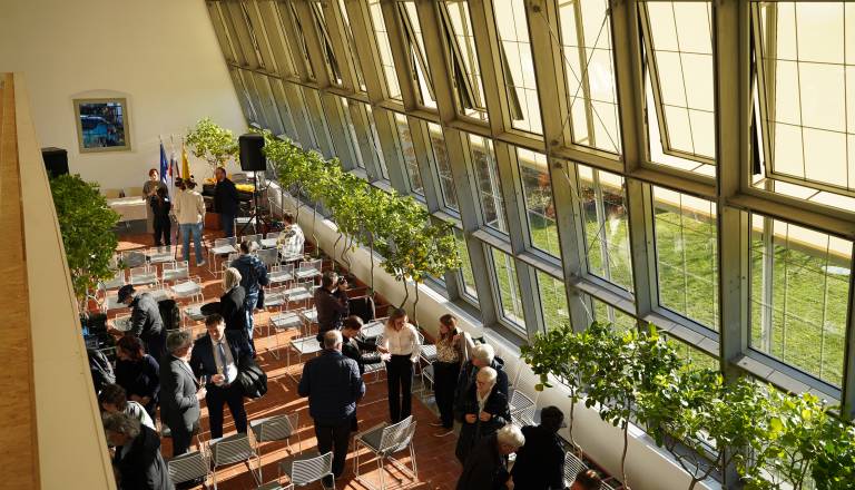 FOTO in VIDEO: Ministrica Vrečko ob 'predaji' oranžerije: »Nobena dediščina ni zares obnovljena, kadar ni odprta za javnost«