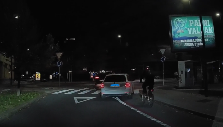 Ta video iz Ljubljane vas bo šokiral: »Lepa država, a za volanom ste kot morilci«