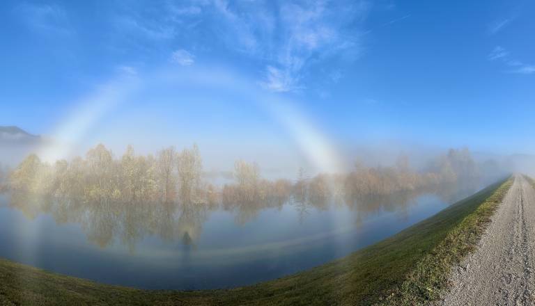 Redek čudež narave: tako nastane meglena mavrica