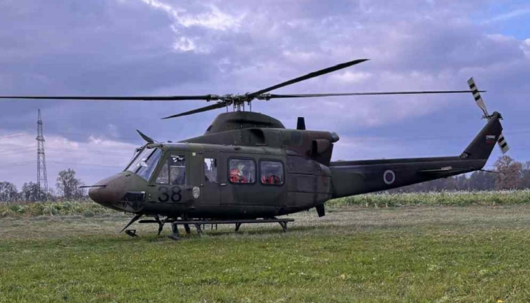 V Pomurju prišlo do delovne nesreče, posredoval tudi helikopter 