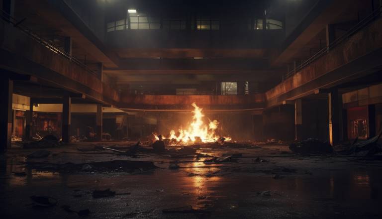 Tragedija v skladišču parfumov: več mrtvih v uničujočem požaru