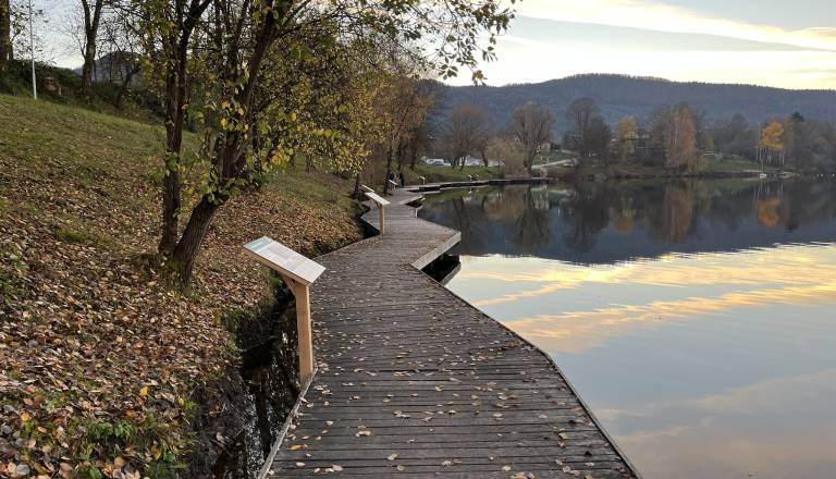 Nova učna pot ob Rudniškem jezeru