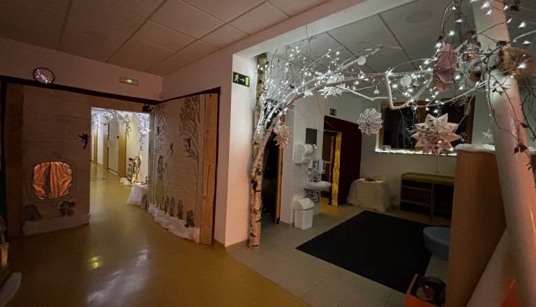 Vrtec Fram spremenili v čisto pravo pravljico