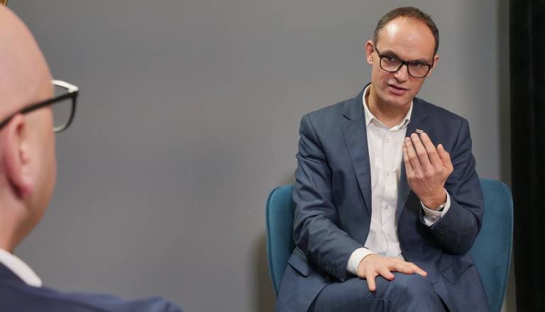 VIDEO: Anže Logar: »Zakaj bi bil satelit? Slovenska politika je postala plitka, ker je najlažje nalepiti etiketo«