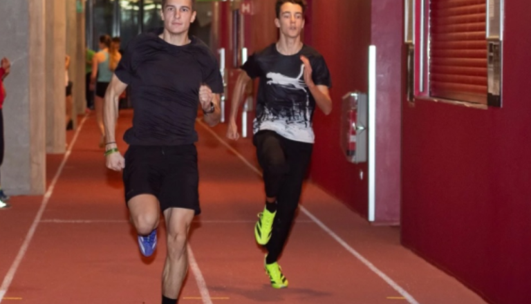 'Atletika mode' nad dvorano v Stožicah: Tako so si začasni dom uredili ljubljanski atleti, trenirajo tudi med tekmami