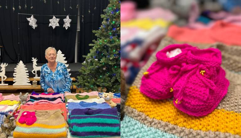 Mariborčanka še šesto leto spletla pletenine za otroke in družine: »Toplina, stkana z ljubeznijo«