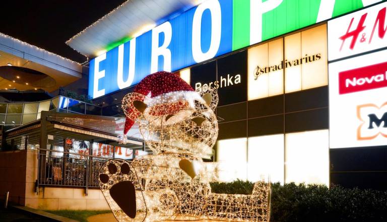 V Europark prihaja Božiček!