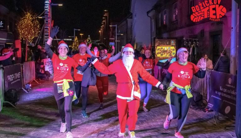 Božički si bodo obuli tekaške copate, v času dogodka zapore cest