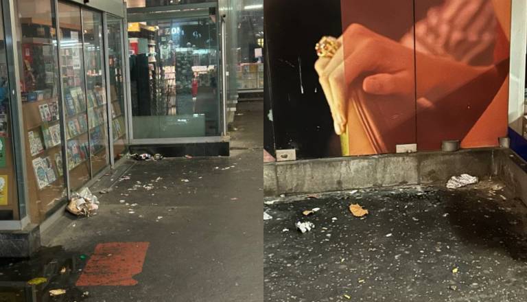 Podhod pri Miklošičevi cesti: Turisti v središče Ljubljane mimo urina in smeti