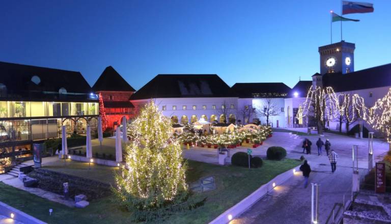 Praznični december na Ljubljanskem gradu: Kaj vse so pripravili letos?