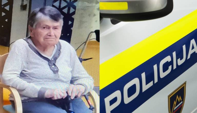 Pogrešana je 89-letna Štefanija Močnik, policija prosi za pomoč