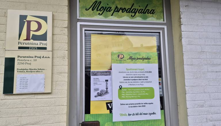 Priljubljena trgovina v središču Murske Sobote zapira vrata