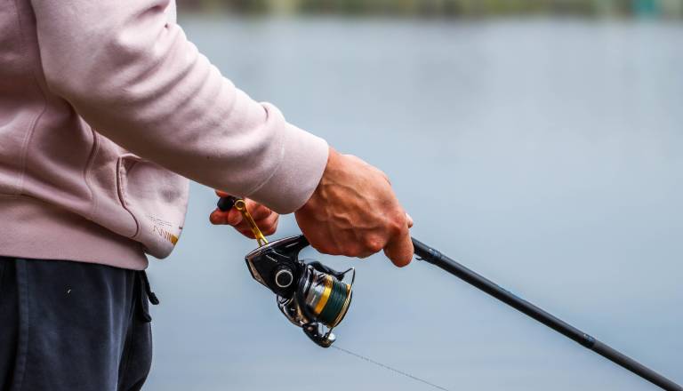 FOTO: Gašper iz blejskega jezera potegnil 33-kilogramsko ribo!