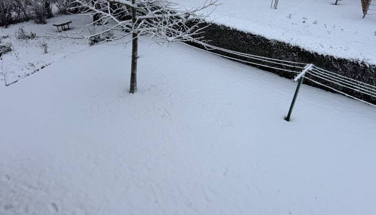 FOTO: Dobro jutro! Zbudili smo se v bel božič