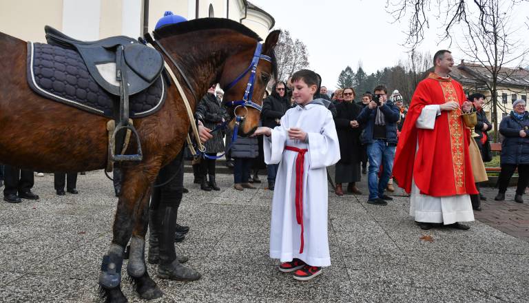 FOTO in VIDEO: V Lendavi tradicionalni blagoslov konj