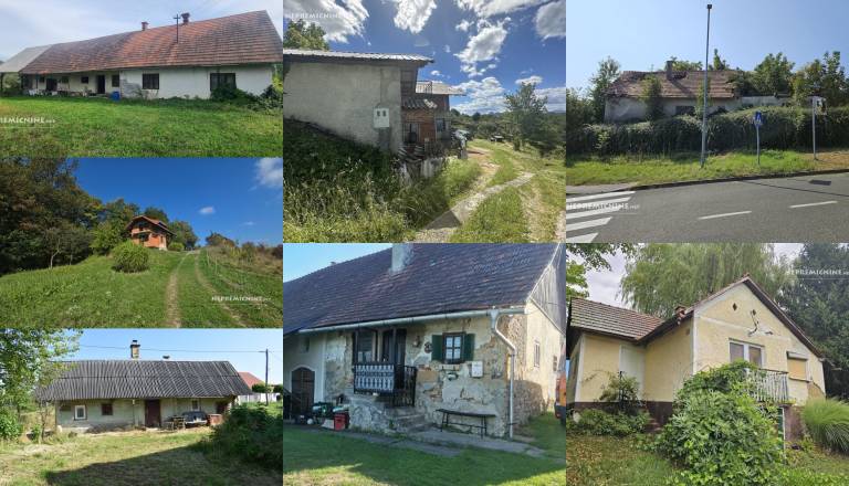 FOTO: Iščete cenovno ugodno hišo? To so najcenejše hiše v Podravju, naprodaj za manj kot 50 tisočakov