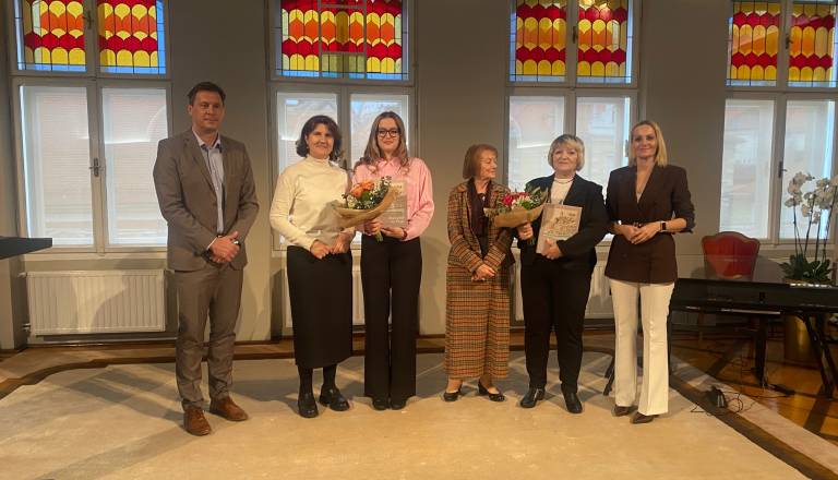 Županja sprejela prostovoljki, ki sta letos na Ptuju skupaj opravili kar 150 ur prostovoljnega dela