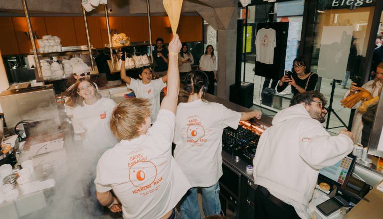 Prvi Morning Rave v središču Ljubljane