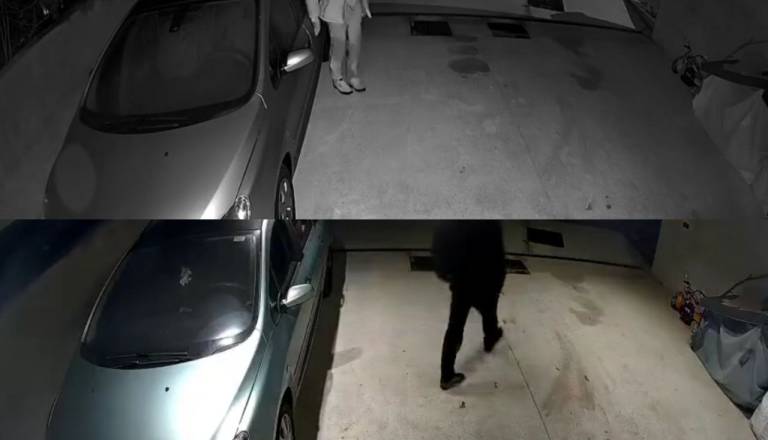 VIDEO: Poglejte, kaj se dogaja v Podutiku pred zoro: Moški poskusil krasti, vse zabeležila kamera