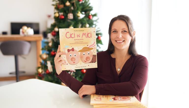 Kočevska avtorica Pia Marincelj Bregar izdala še zadnjo v zbirki slikanic o dojenju