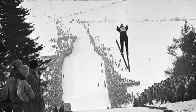 Ste vedeli, da smo v Mariboru nekoč imeli smučarsko skakalnico?
