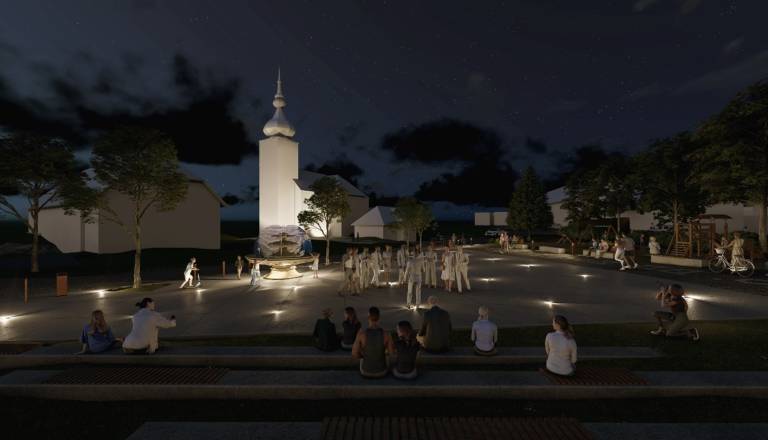 FOTO: Promenada, prireditveni trg in cvetoči gaj. To je zmagovalna rešitev ureditve parka na Studencih