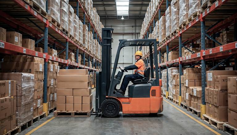 Viličarist pri vzvratni vožnji zbil 74-letnika, moški umrl na kraju