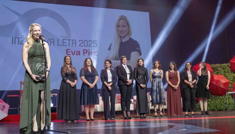 V Cankarjevem domu podelili naziv inženirka leta 2025