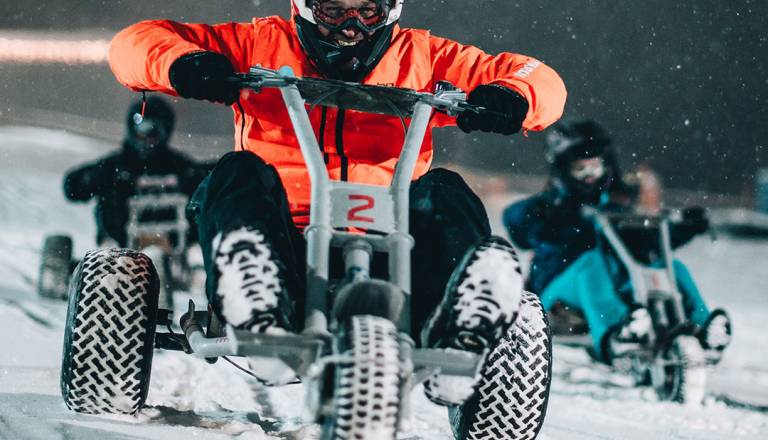 Na Pohorju po novem adrenalinske vožnje z zimskimi trikolesniki
