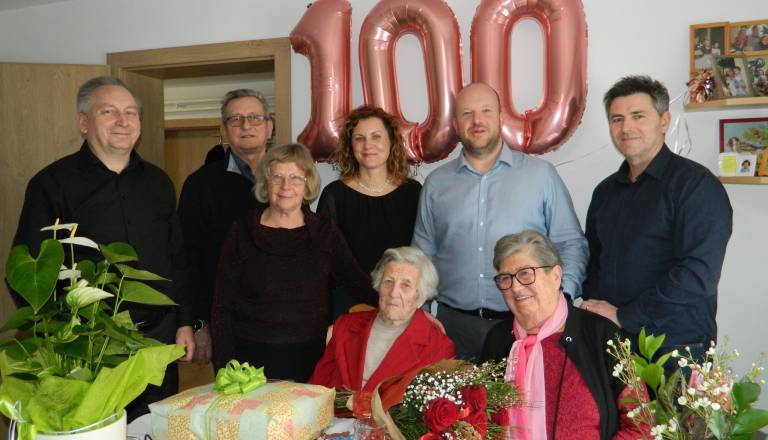 Pomurka Frančiška Pentek praznovala 100. rojstni dan