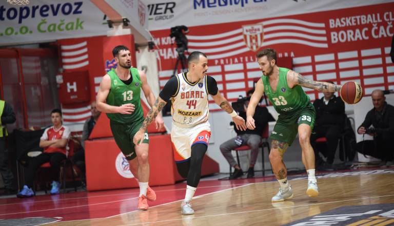 Krka zapravila vodstvo in v Čačku klonila proti Borcu