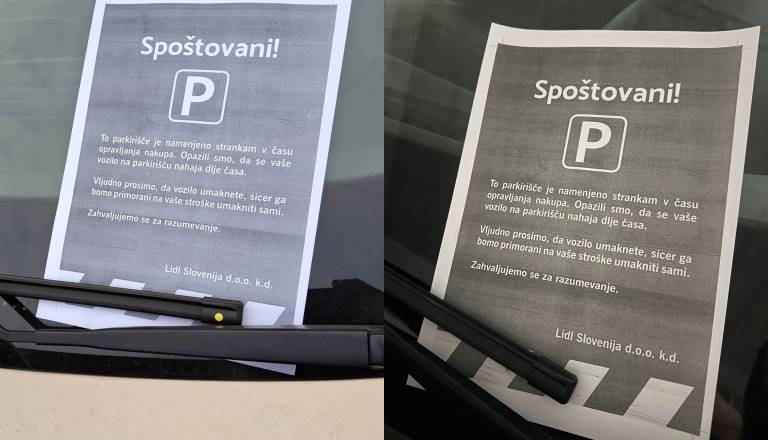 Parkirni kaos v Štepanjskem naselju, stanovalci se zatekajo na parkirišče Lidla